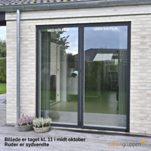 Clear UVC 1 - INDVENDIG SOLFILM MOD FALMNING