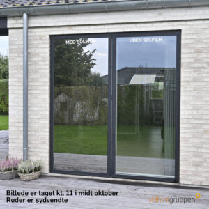 StainlessSteel 15, UDVENDIG SOLFILM